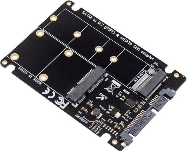 MicroConnect 2.5" SATA to M.2 mSATA adapter
