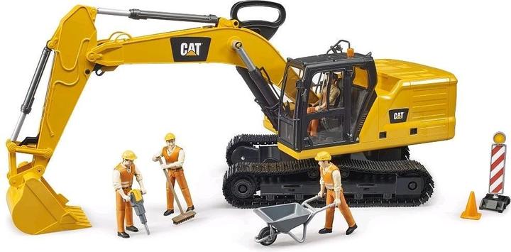 Actual product image Bruder Cat backhoe