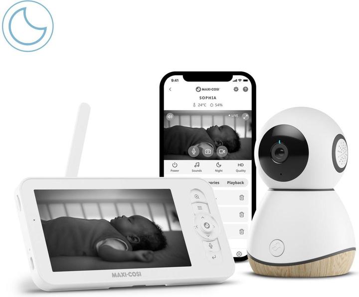 Produktbild Maxi-Cosi MC See Baby Monitor Pro (Babyphone mit Kamera, 200 m)