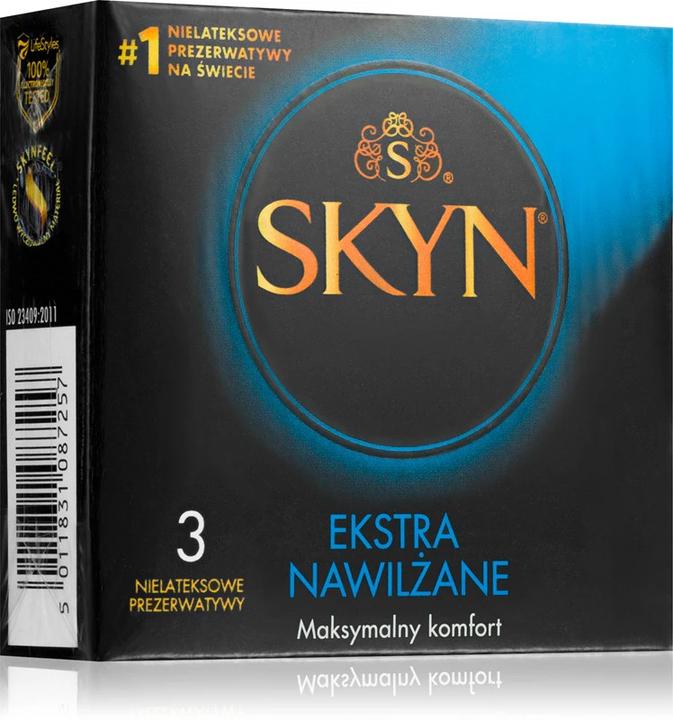 Unimil Skyn Feel Everything Extra Moistened Non-Latex Condoms 3Pcs (3 Stk.)