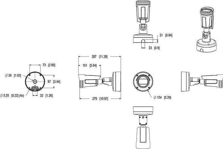 Produktbild Axis P1487-LE (2592 x 1944 Pixels)