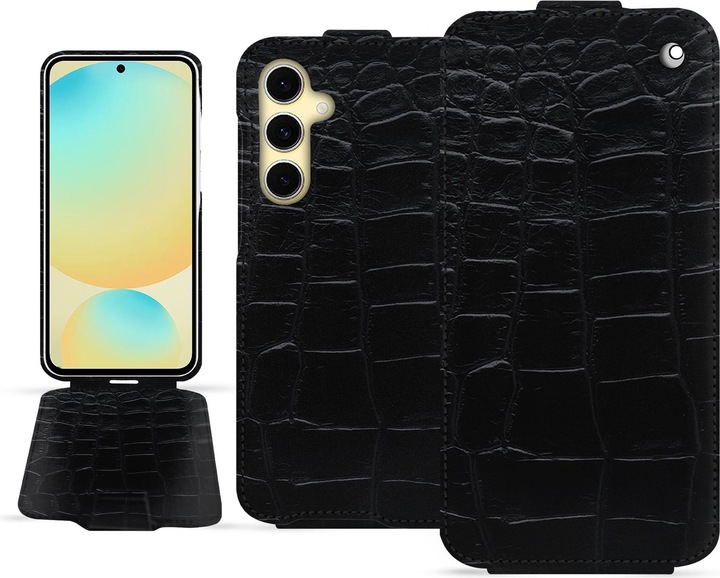 Actual product image Noreve Vertical leather shell (Samsung Galaxy S24 FE)