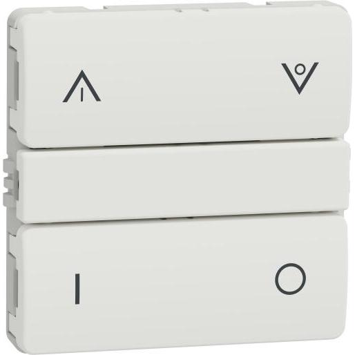 LK Batteritryk Fuga Wiser 4 slutte hvid, Accessori pile + batterie, Bianco