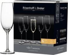 Produktbild Ritzenhoff & Breker Rotweinglas 'Vio' 6er Set (43 cl, 6 Gläser, Rotweingläser)