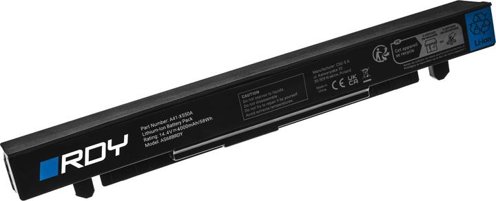 Actual product image GreenCell Battery RDY A41-X550A to Asus A550 F550J F550L R510 R510C R510J R510JK R510L (8 cubicles)
