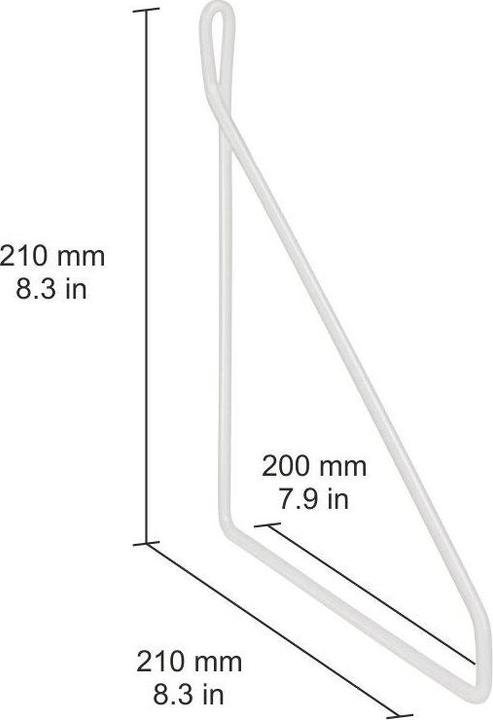 Produktbild Dolle FIL 210X210XØ6 MM WHITE