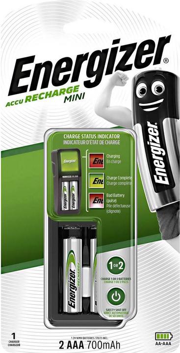 Actual product image Energizer Accu Recharge Mini (3 pcs., AAA, Battery + charger)