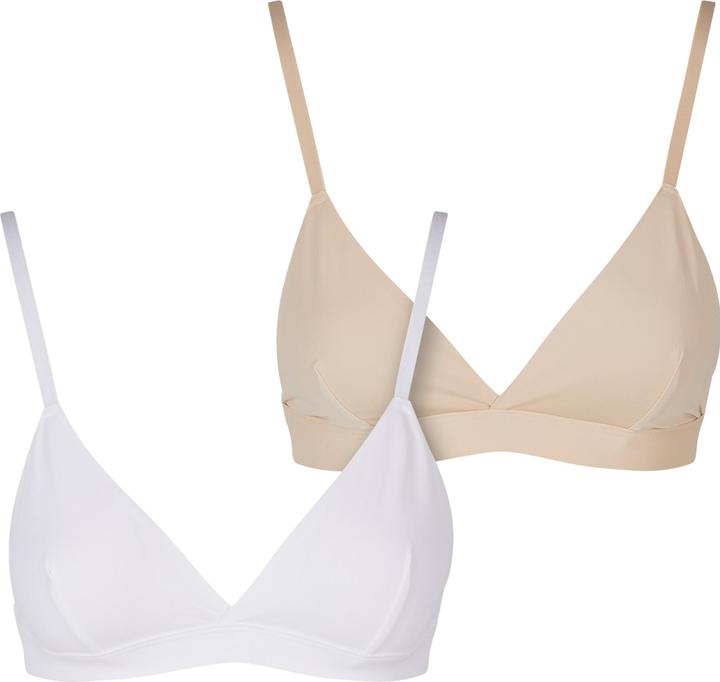 Produktbild Urban Classics Ladies Basic unpadded Bra 2-Pack - 192985 (2er Pack, XL)