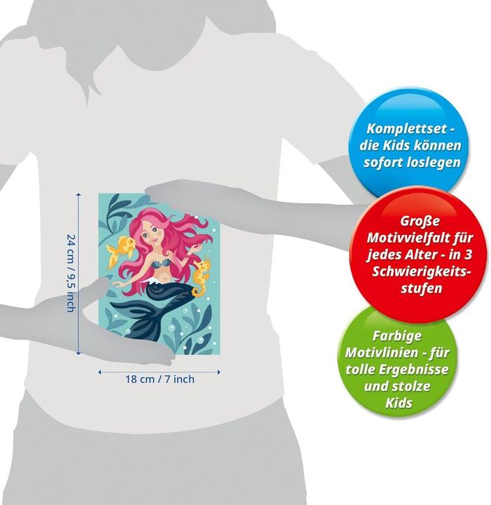 Image du produit Ravensburger CreArt Enchanting Mermaid