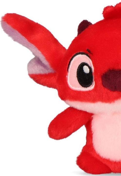 Actual product image Disney Pink Rote 3D Plüschfigur mit Aufhänger, Taschenanhänger 12 cm (12 cm)