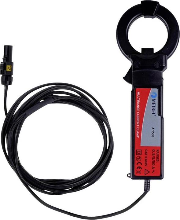 Metrel A 1588 Current clamp adapter Measuring range A/DC (range): 0.50 - 50A