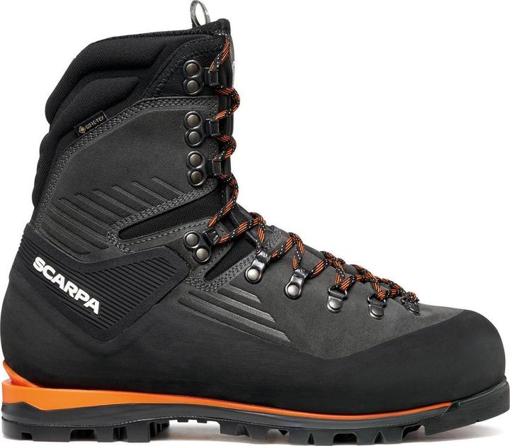 Black grey, Charcoal, Orange