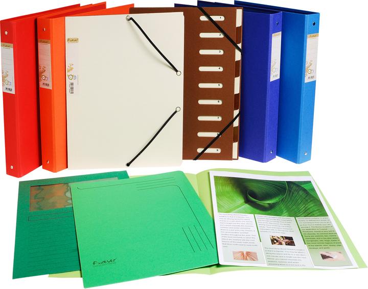 Image du produit Exacompta Couverture de dossier X410010E bleu intense, 100 pièces (A4, 100x)