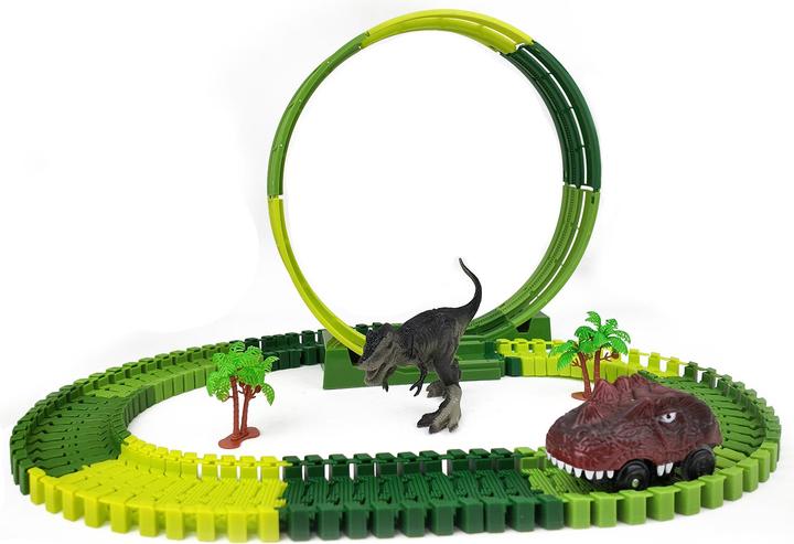 Produktbild I Am Creative Dino Eisenbahn, Rennbahn 93-teilig