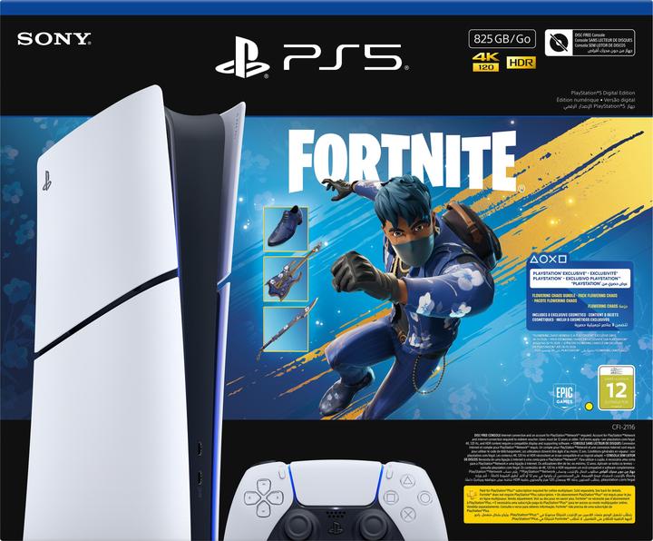 Image du produit Sony PlayStation 5 Slim Digital + Fortnite Rozkwitający Chaos