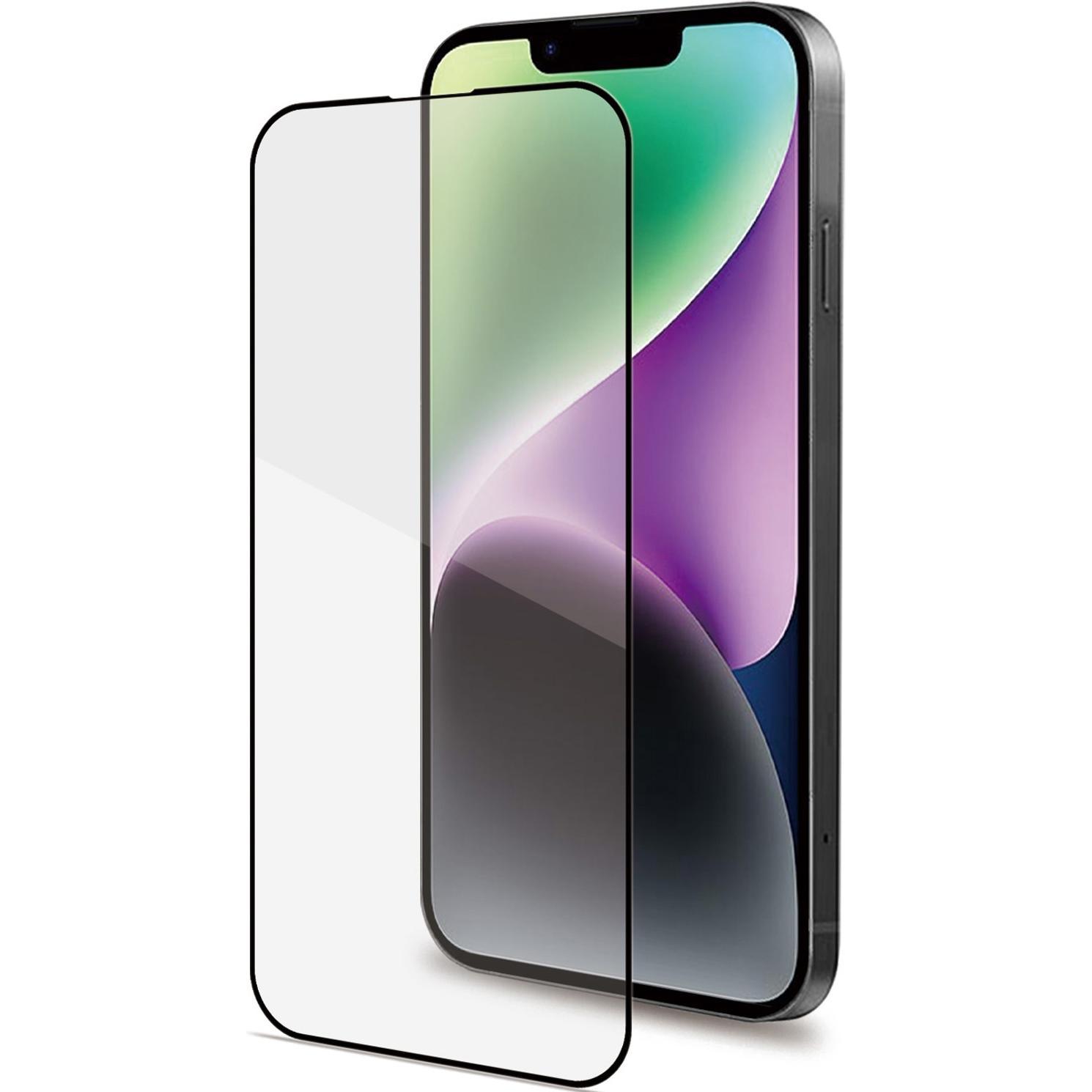 Celly Full Glass Iphone 15 (1 Stk., Apple iPhone 15), Smartphone Schutzfolie, Schwarz