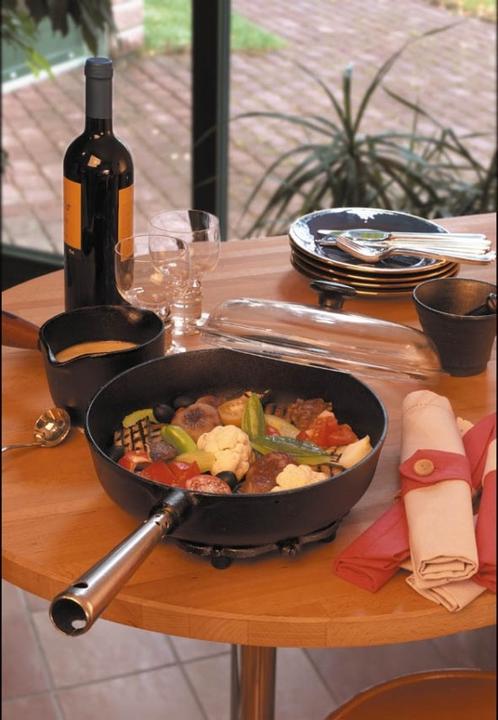 Immagine prodotto Skeppshult Padella in ghisa 24 cm Manico in acciaio (24 cm, Padella per friggere, Ghisa)
