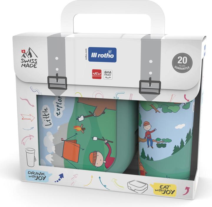 Productafbeelding Rotho MEMORY KIDS Set Doos + Fles