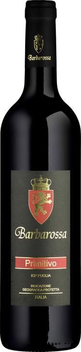 Image du produit Barbarossa Primitivo Puglia IGP Compagnia Mediterranea, Nauer (1 x 75 cl, 2024)