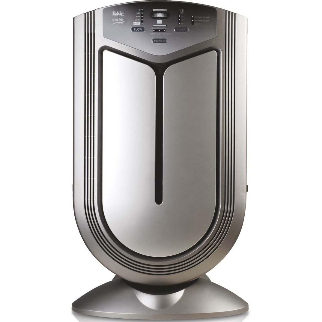 Fakir Luminoso ws Ionen-Luftreiniger bis 50mÂ², 30dB(A), Fernbed., Timer, Luftreiniger, Silber