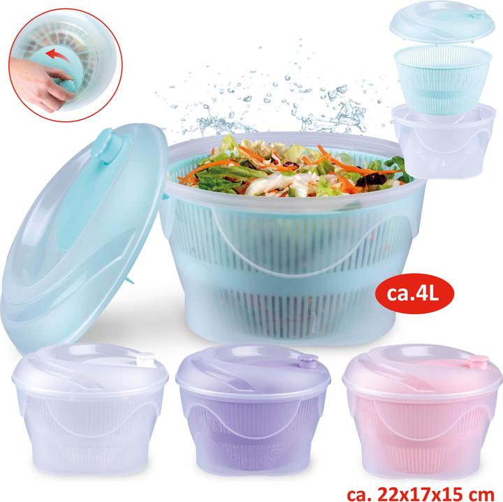 Produktbild alpina Salad Spinner PP 4l 4ass