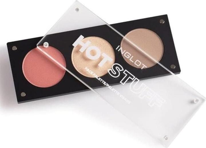 Produktbild Inglot Hot Stuff Face Palette (Bronzer, Highlighter, 7 g)