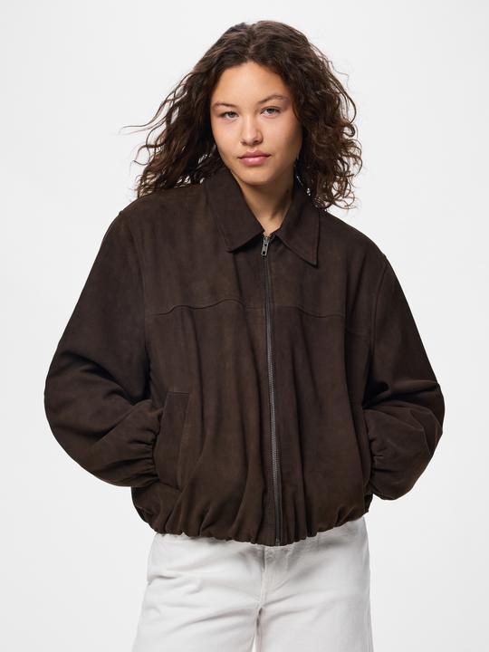Actual product image Pieces PCTILLA WILDLEDER Bomberjacke (L)
