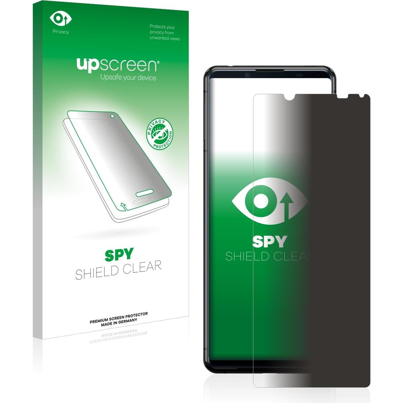 upscreen Spy Shield Blickschutzfolie (1 Stück, Sony Xperia 5 II), Smartphone Schutzfolie, Blau