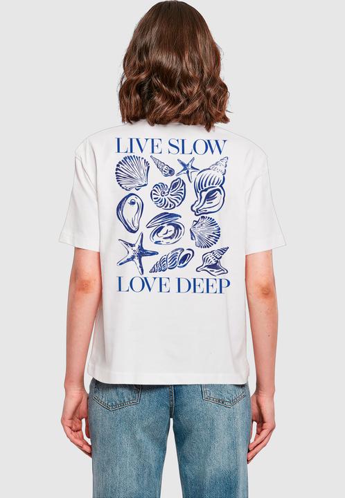 Produktbild Miss Tee Live Slow Seashells Tee - 195133 (M)