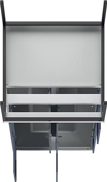 Actual product image Z wardrobe with bench seat (80 cm, 214 cm)