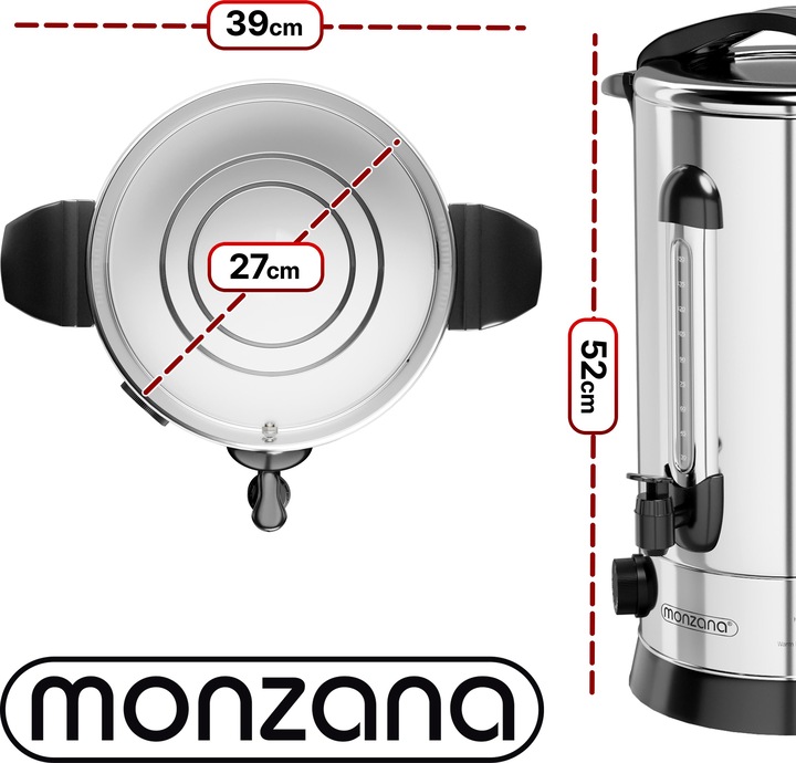 Produktbild Monzana Glühweinkocher (20 l)