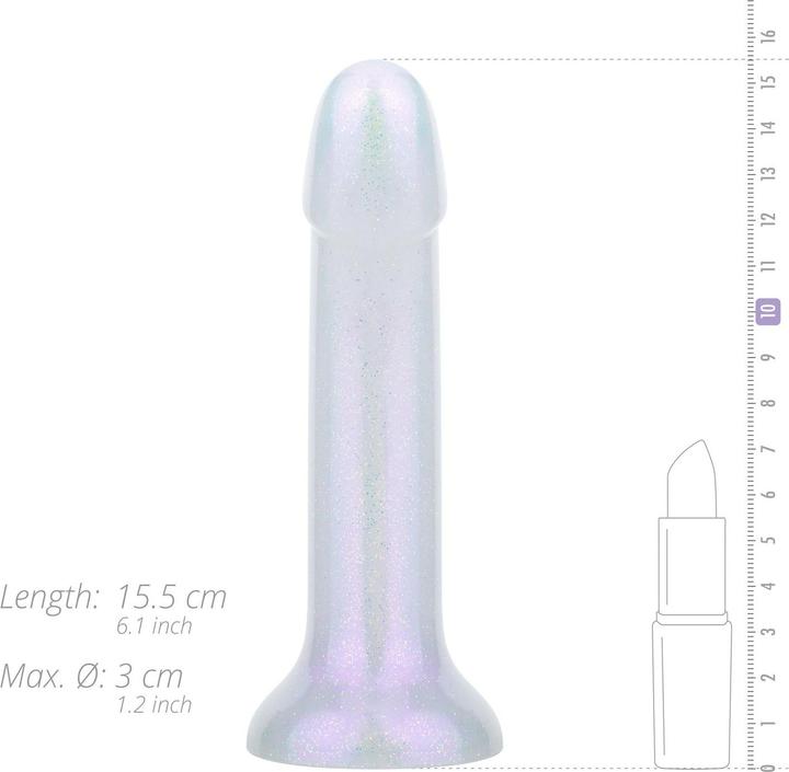 Produktbild Easytoys Meerjungfrau Glitzer Dildo 14 cm
