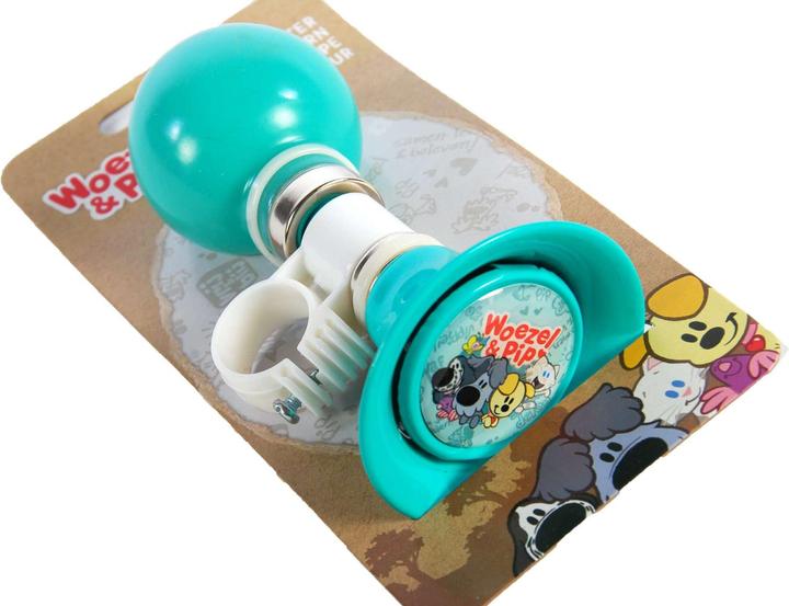 Image du produit Woezel & Pip Klaxon de vélo : Son fort et clair pour rouler en toute sécurité - Adaptation universelle aux