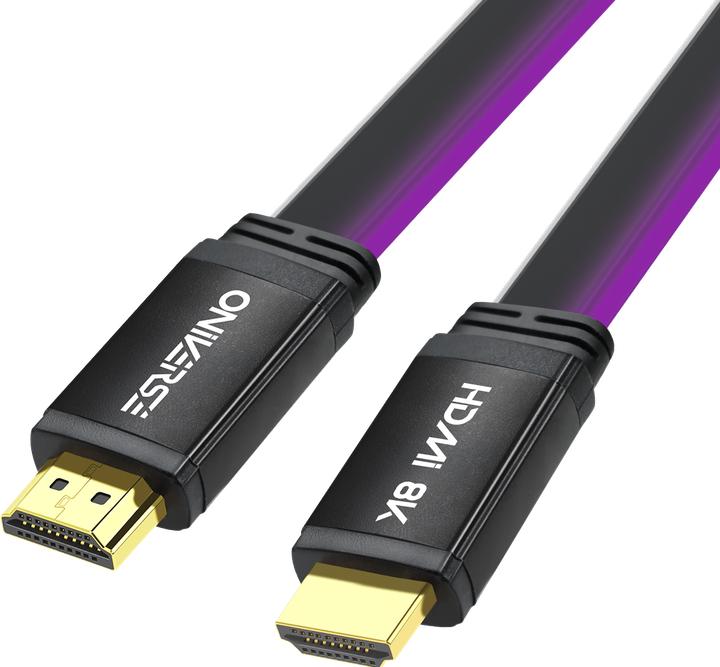 Actual product image Oniverse Hdmi Led Cable 8K - Purple (2 m)