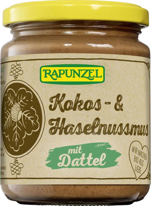 Rapunzel Kokos-Haselnussmus mit Dattel (250 g)