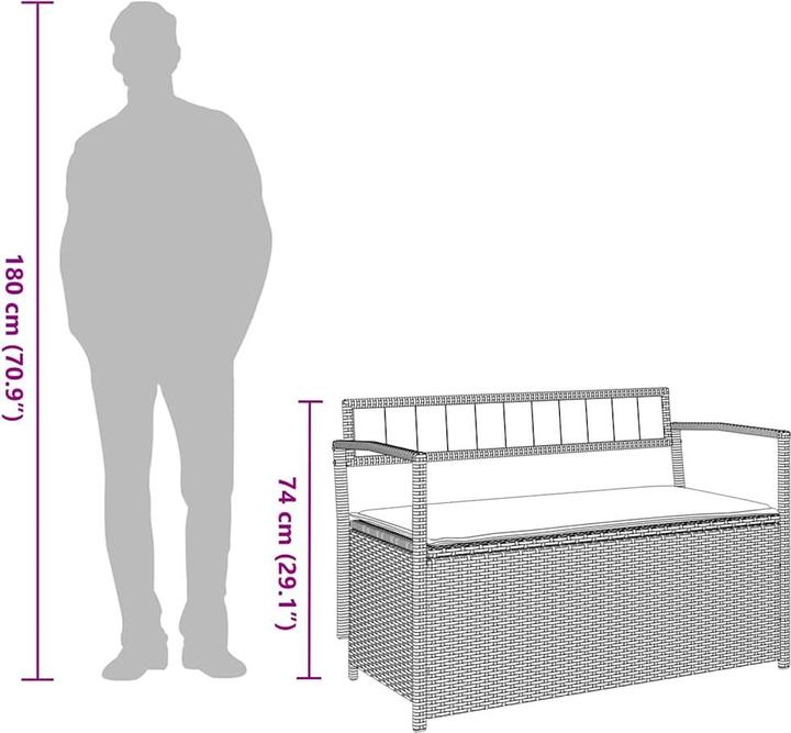 Actual product image vidaXL Ramsay