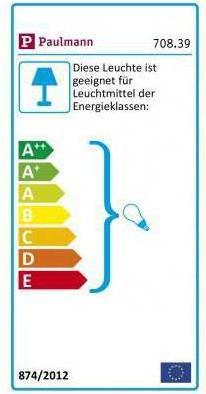 Energy Label Paulmann Eleon (G9)