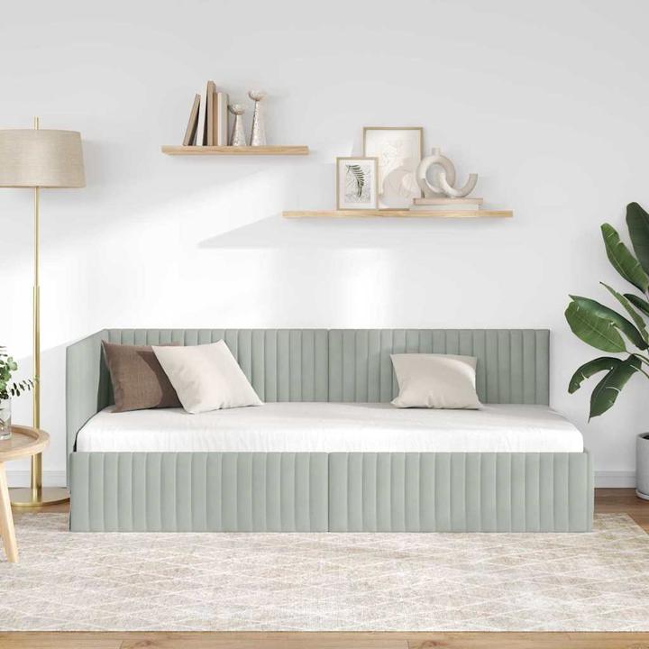 Produktbild vidaXL Samtbettgestell (80 x 200 cm)