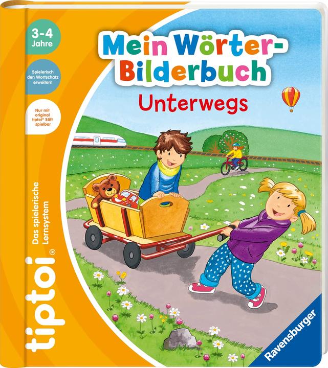 Actual product image tiptoi Wörter-Bilderbuch Unterwegs (German, Yvonne Follert, Katja Rough, 2022)
