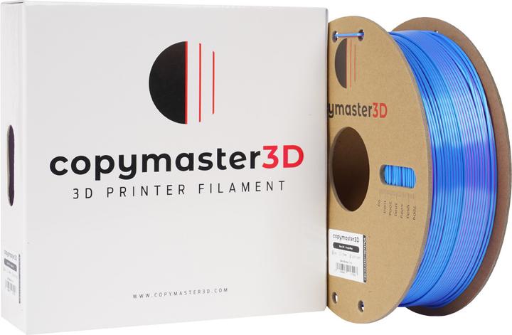 Actual product image Copymaster3D Duo-Silk 3D Filament, 1.75 mm, purple/blue (1.75 mm, 1000 g)
