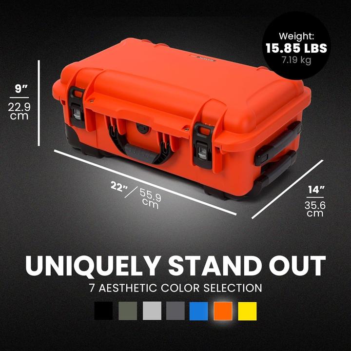 Actual product image Nanuk Case 935 - orange (Photo case)
