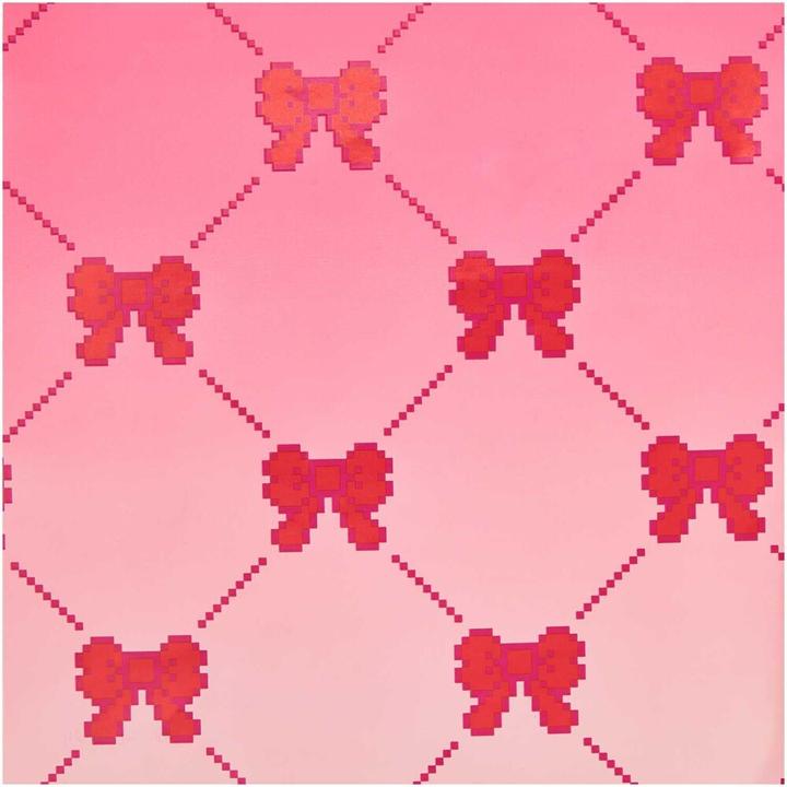 Actual product image Rico Design Gift Wrapping Paper Pixel Bows,Pink.400719 (Wrapping paper)