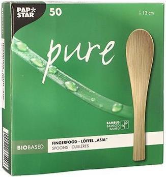 Produktbild Papstar Fingerfood - Löffel "pure" "Asia" (50 x)