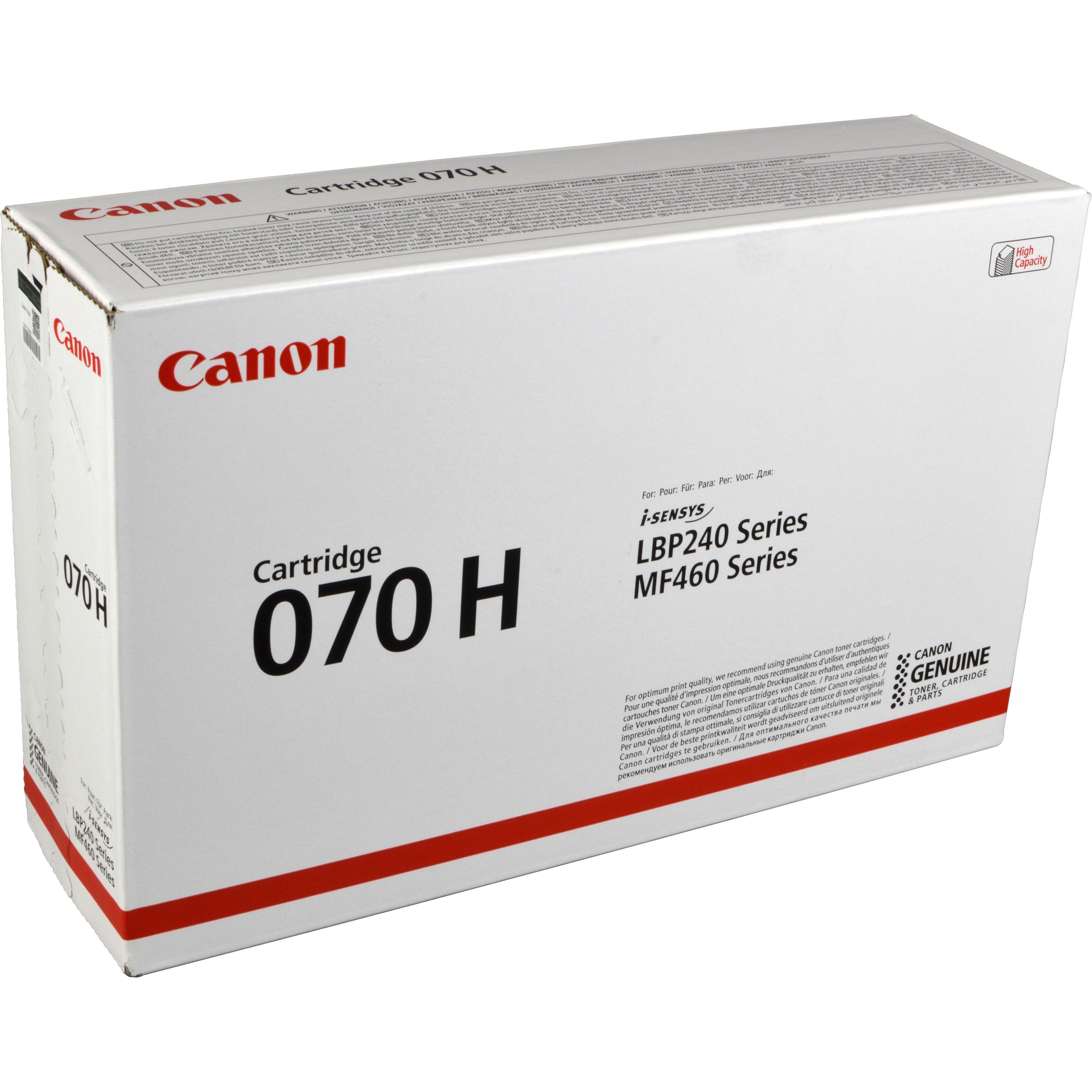 Canon, Toner, Ink/Cartridge 070 H (BK)