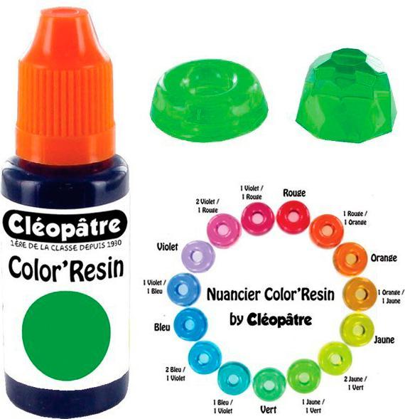 Produktbild Cléopâtre COLOR'RESIN, transp. Harzfarbe 15 ml (15 ml)