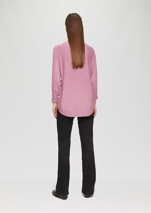 Actual product image S.Oliver Strickpullover Strickpullover mit Fledermausärmeln (S)