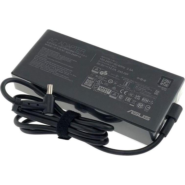 ASUS AC Adapter 240W / 20V / 12A / 6mm / 3Pin (240 W), Alimentatore per notebook