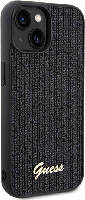 Produktbild Guess GUHCP14SPMSDGSK iPhone 14 / 15 / 13 6.1" czarny/black hardcase Disco Metal Script (Apple iPhone 15)
