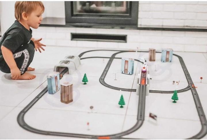 Actual product image Woopie Electric Railway Huge 914 cm Track