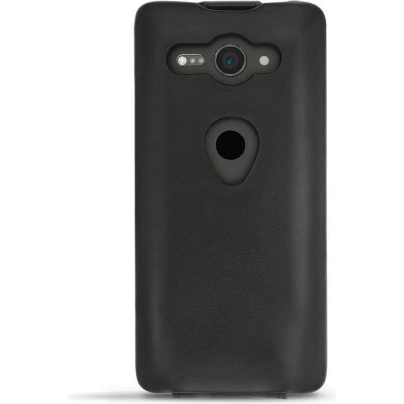 Thumbnail - Noreve Lederschutzhülle vertikal (Sony Xperia XZ2 Compact), Smartphone Hülle, Violett